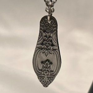 Unique Handcrafted/Handmade Spoon/Silverware Pendant with Necklace